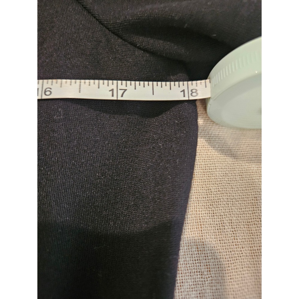 CAbi Style 177 Black One-Button Soft Blazer Jacket Size M Ponte‎ Knit Office - Picture 6 of 7